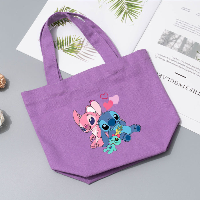 Wholesale Cartoon Printed Pattern Canvas Tote Bag JDC-HD-WuDuomei001