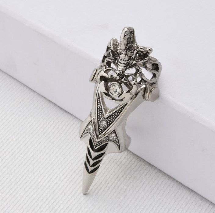 Wholesale Four Seasons universal skull faucet joint ring flexible ring men' s ring