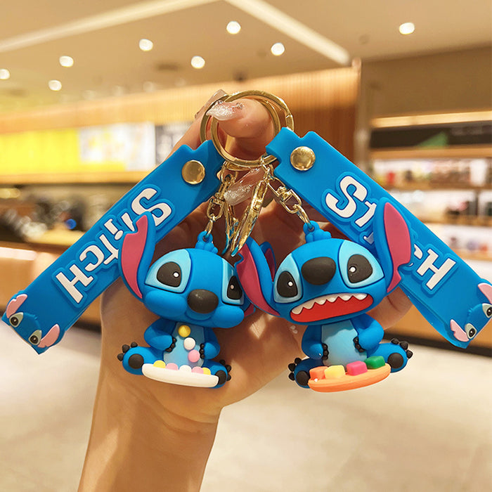 Wholesale Cartoon Doll Silicone Keychain JDC-KC-JuJi008