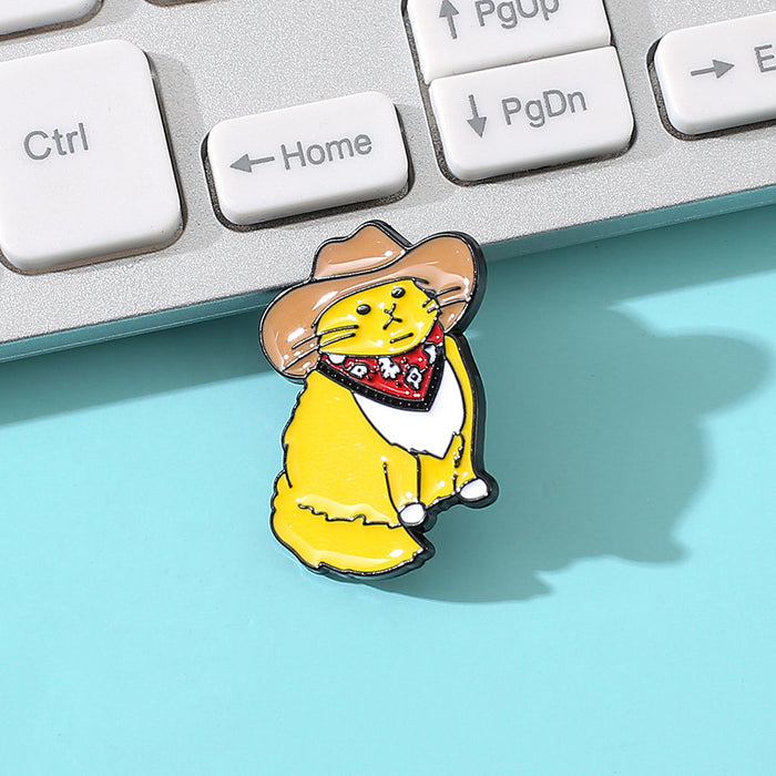 Wholesale Cute Kitten Brooch