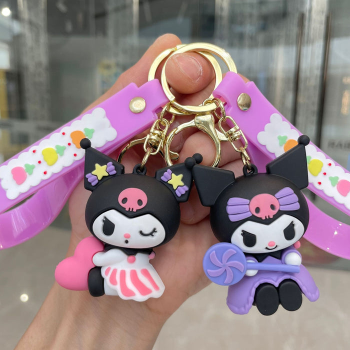 Wholesale Dress up keychains, cute dolls, bags, pendants, hanging decorations, car keychains, gifts