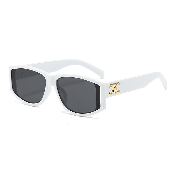 Wholesale Fashionable and personalized UV resistant sunglasses, neutral style street photography sunglasses