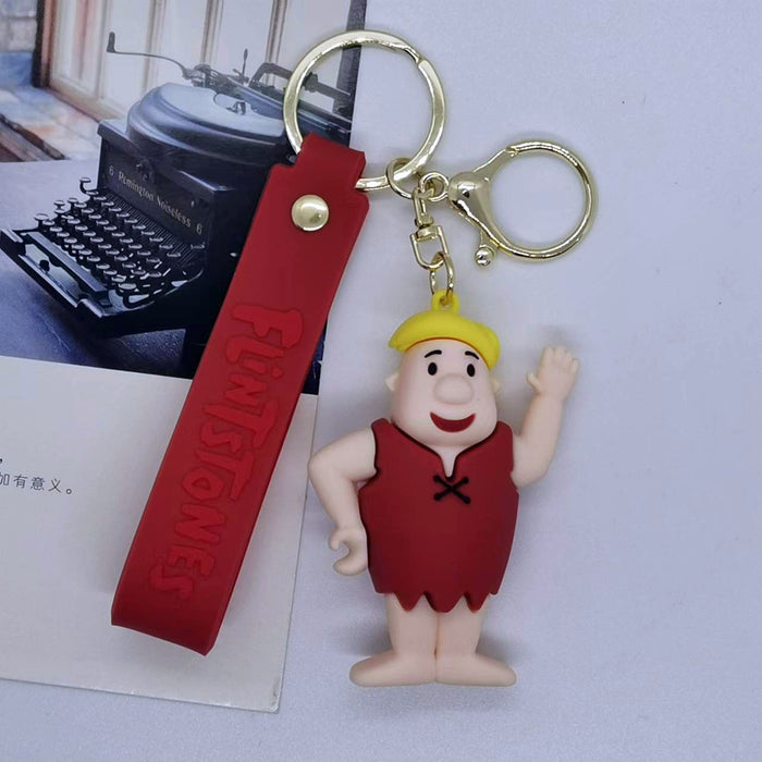 Wholesale cartoon naughty soldier modern primitive man key chain pendant bag car key chain
