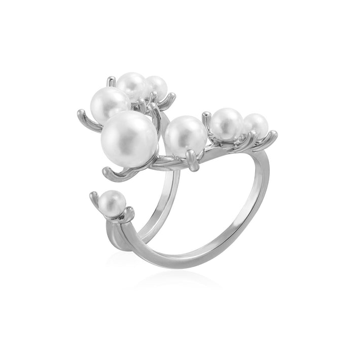 Wholesale Imitation Pearl Open Ring