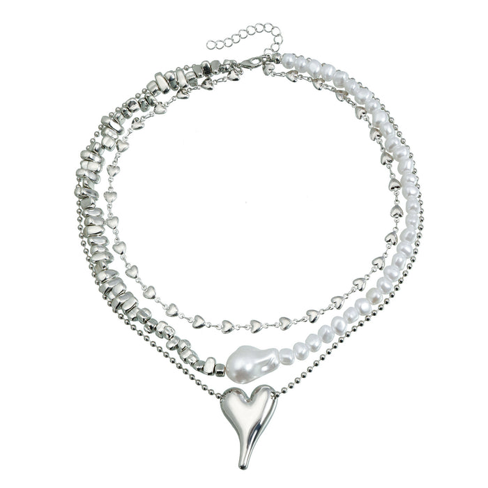 Wholesale Heart-shaped Pearl Necklace