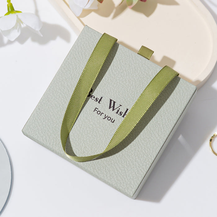 Wholesale Strawberry Crystal White Crystal Double Circle Peach Blossom