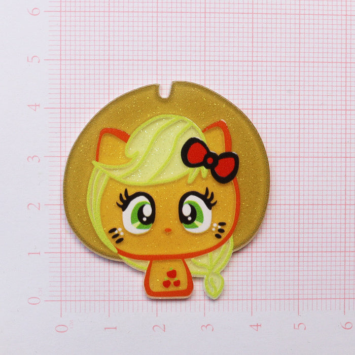 Wholesale 10PCS Cartoon Patch Jewelry DIY Resin Accessories JDC-FK-YaoL012