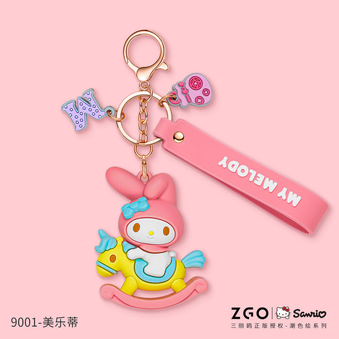 Wholesale Cute Unicorn Keychain JDC-KC-LeZ001