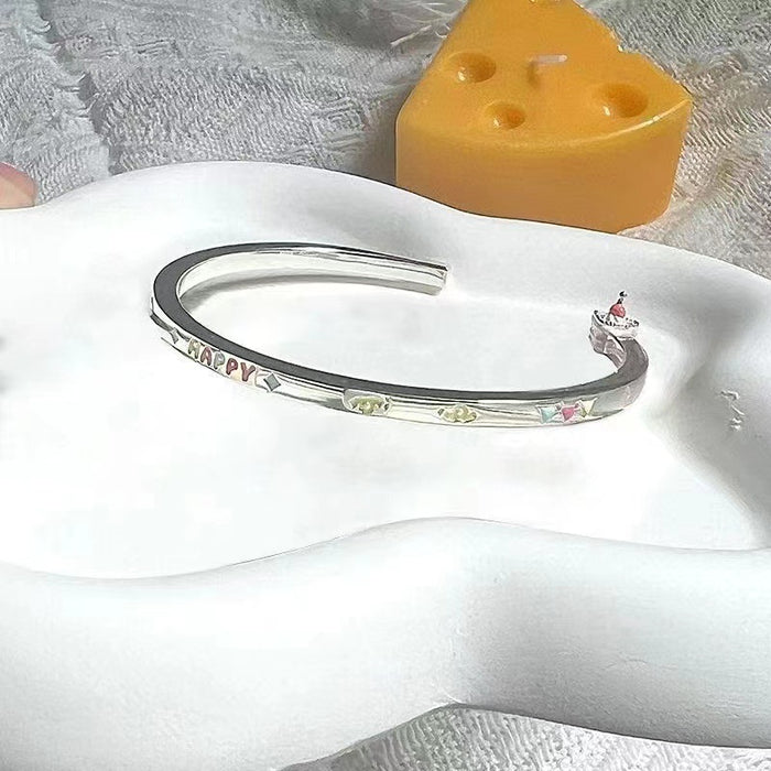 Wholesale Little Bear Party Bracelet Fashion Style Versatile Cute Cartoon Advanced Design Jewelry