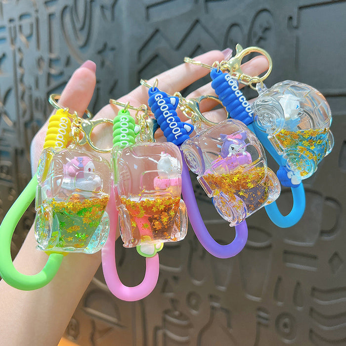 Wholesale Acrylic Cute Cartoon Super Keychain JDC-KC-YanG016