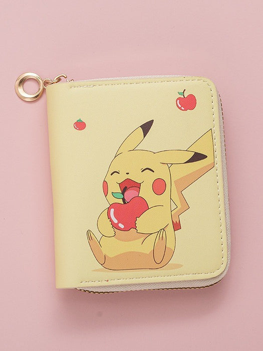 Wholesale Cartoon Anime Short Zipper Small Wallet
