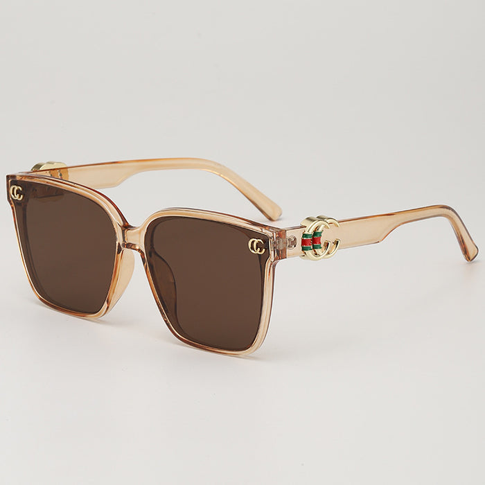 Wholesale three-color box sunglasses women's sunglasses