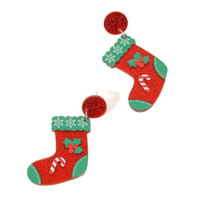 Wholesale  little devil skull heart dark earrings