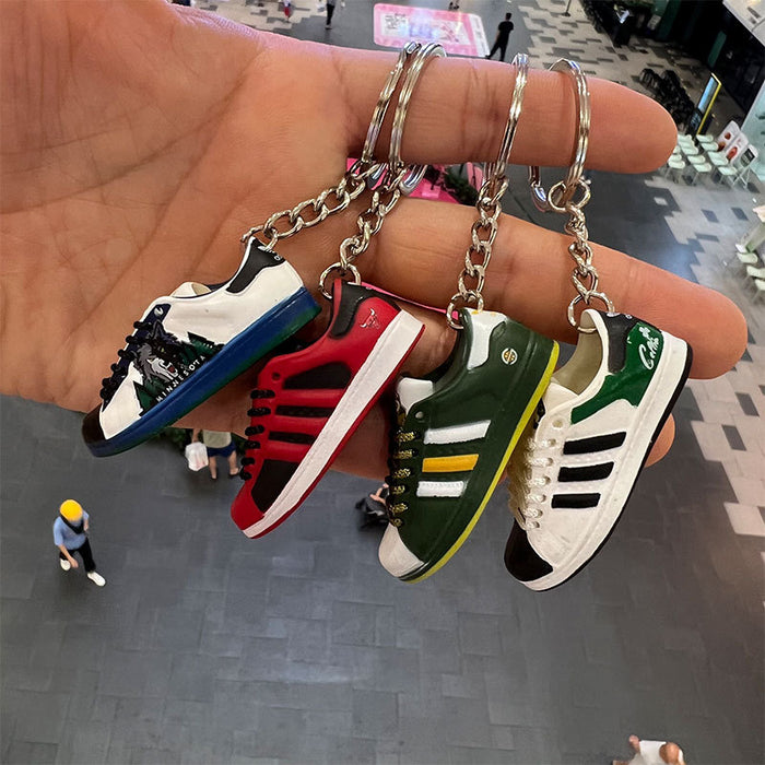 Wholesale PVC Mini Board Shoe Keychain (F) JDC-KC-XingS011