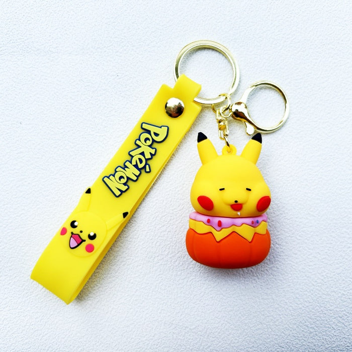 Wholesale PVC Cute Cartoon Doll Keychain JDC-KC-WuYi072