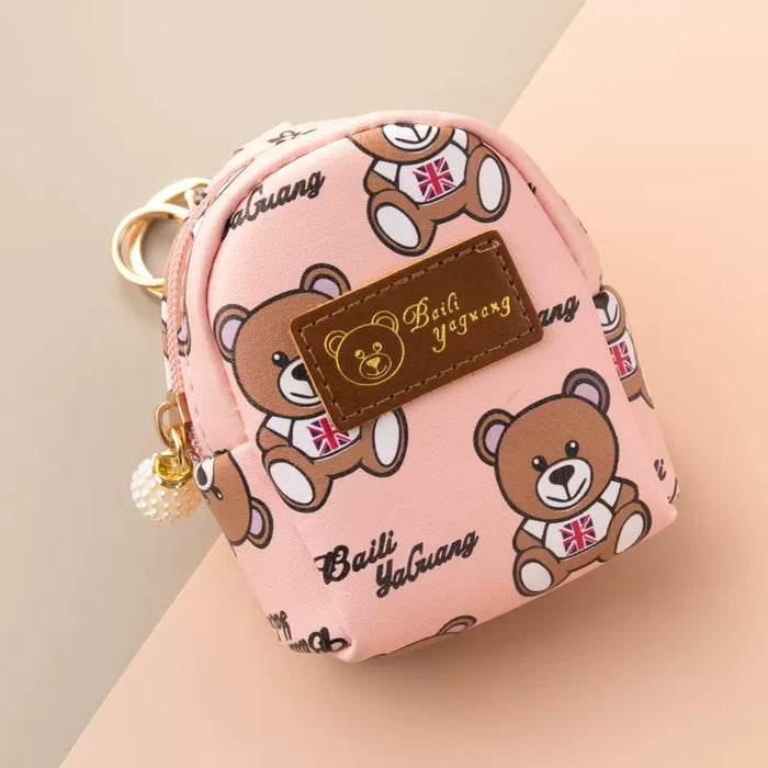 Wholesale PU Small School Bag Coin Purse JDC-WT-YouTu012