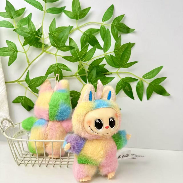 Wholesale Glue-encapsulated face pendant macaron doll blind box trendy toy couple doll accessories