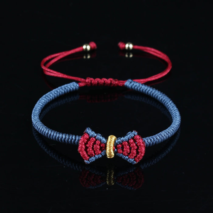 Wholesale Bracelet Hand-woven Bow Bracelet King Kong Knot Hand Rope Women's Bracelet