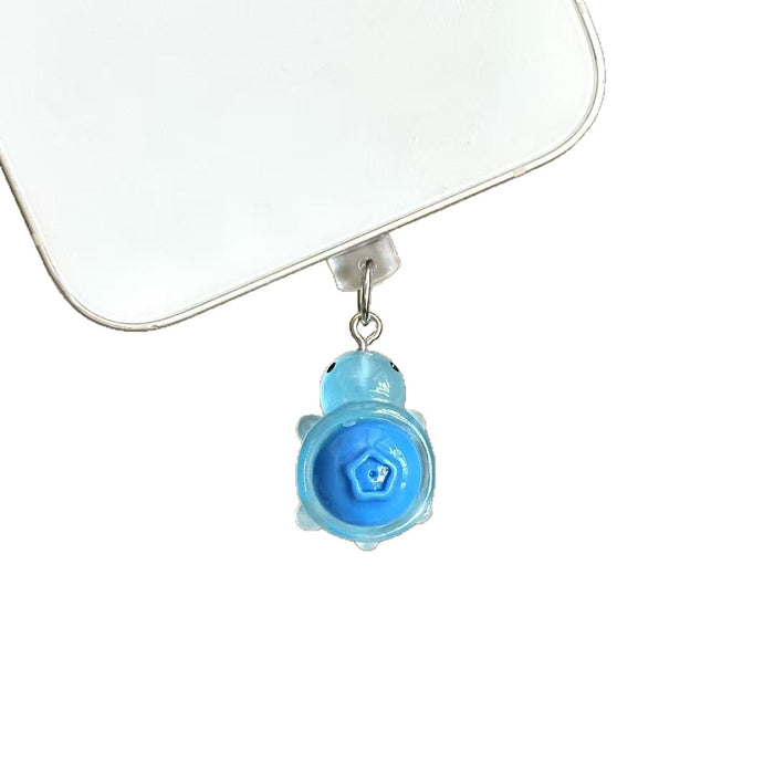 Wholesale 4pcs/ set Vegetable and fruit glow-in-the-dark turtle Mobile Phone Stands