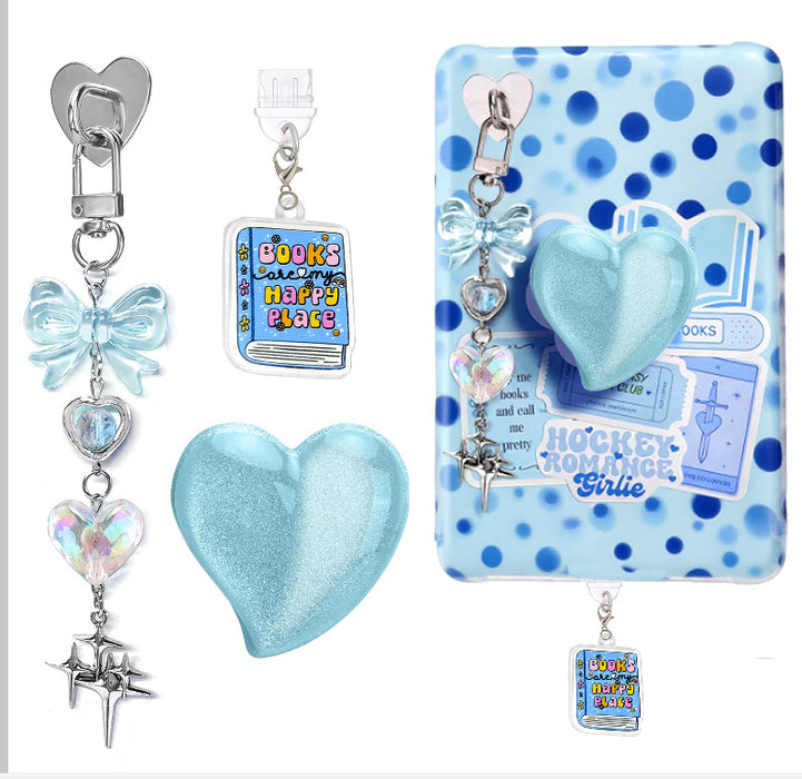 Wholesale Bow pendant phone dust plug phone stand