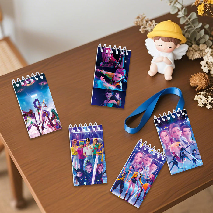 Wholesale Kpop Notebook Coil Party Decoration Supplies Handheld Gift Book Holiday Decoration