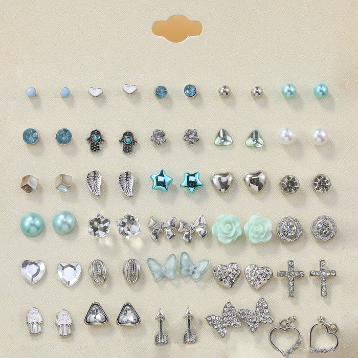 Wholesale Multiple Pairs of Bow Flowers Earrings