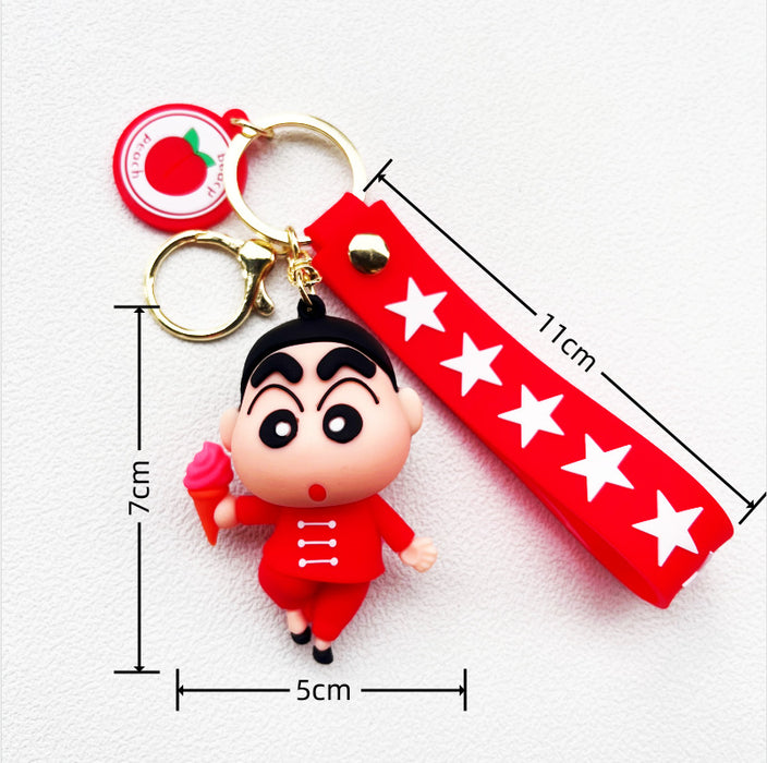 Wholesale PVC Cartoon Doll Keychain JDC-KC-WuYi168