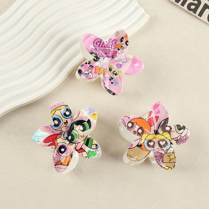 Wholesale Cute frangipani head ornament Hair Clips