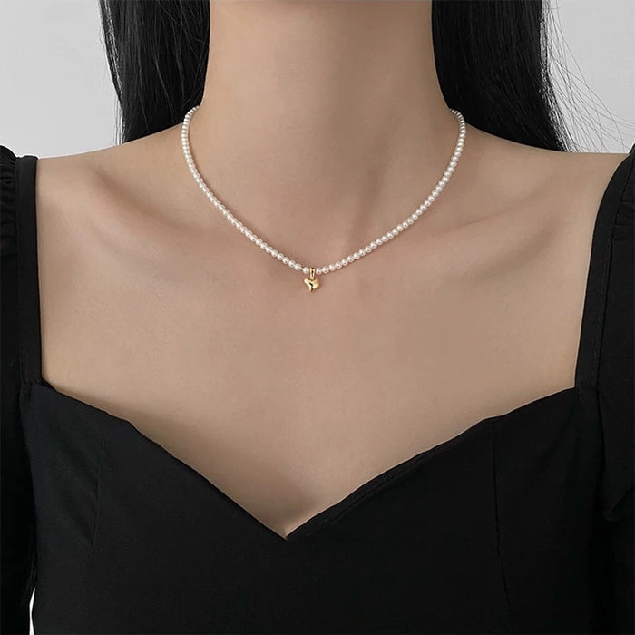 Wholesale S925 Silver  Necklace Women's  Clavicle Chain choker necklace