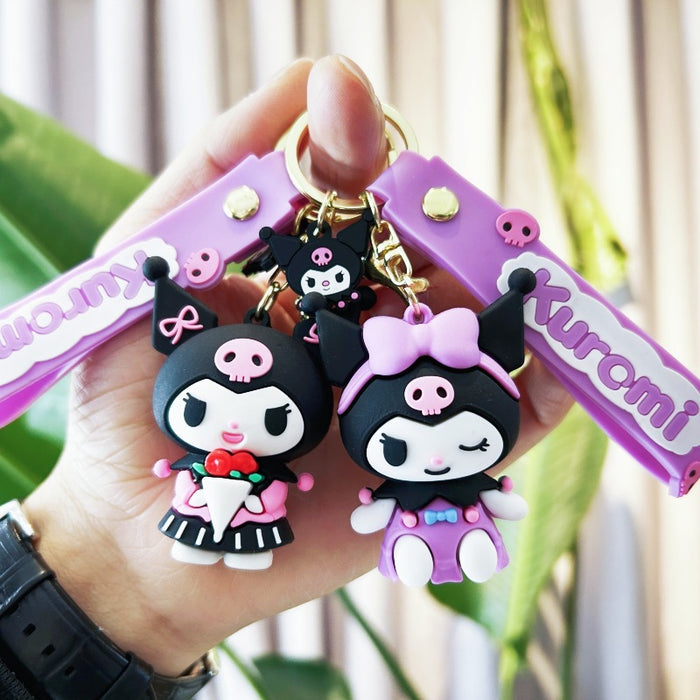 Wholesale PVC Cartoon Doll Keychain JDC-KC-WuYi027