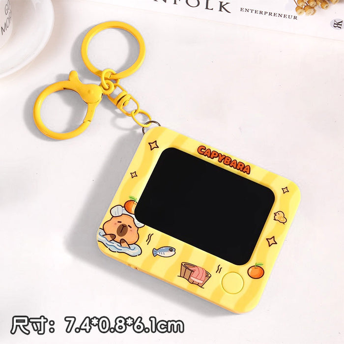 Wholesale Key chain drawing board pendant key ring doll wholesale pendant key chain