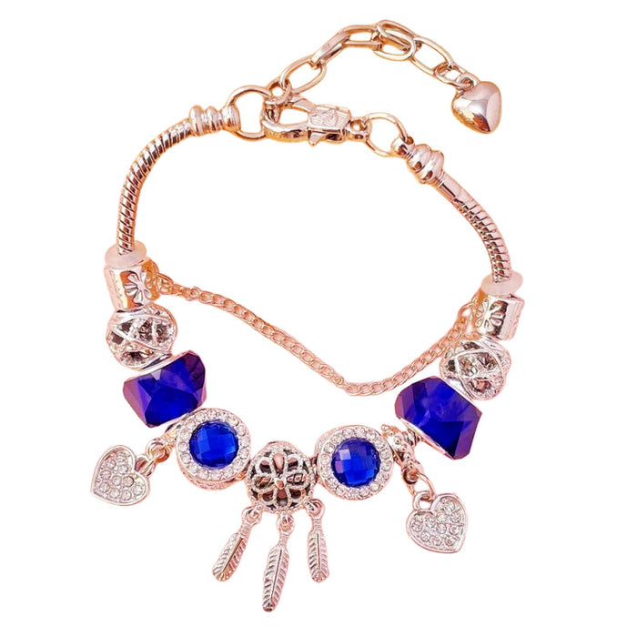 Wholesale Dream Catcher Beaded Alloy Bracelet JDC-BT-RanYan006