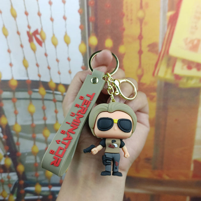 Wholesale Science fiction movie character keychains