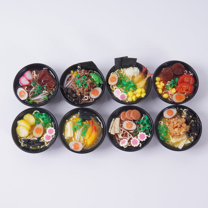 Wholesale PVC Simulated Seafood Ramen Keychain Bag Charm Decorative Accessory MOQ≥2