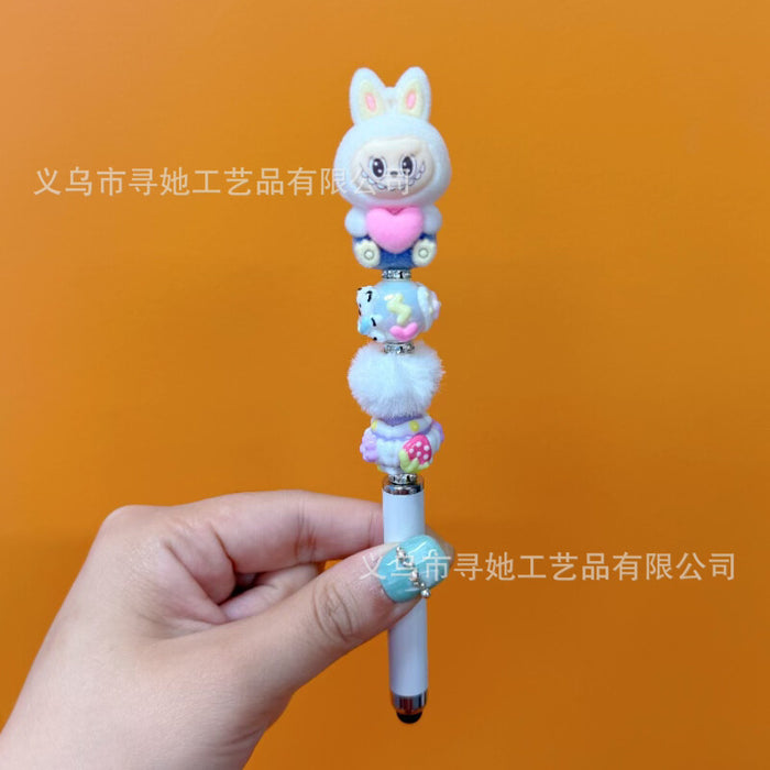 Wholesale DIY Cute Beaded Pen for Mobile Phones and Tablets Touch Screen Gel Ballpoint Pen