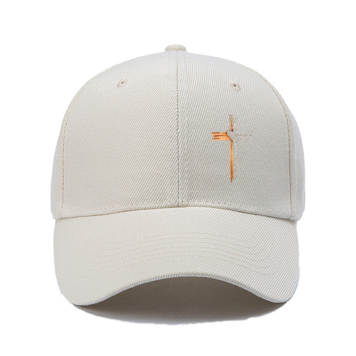 Wholesale 2pcs Cross print fashionable outdoor casual baseball cap