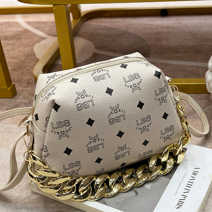 Wholesale PU High-capacity Printed Crossbody Bag JDC-SD-Shic008