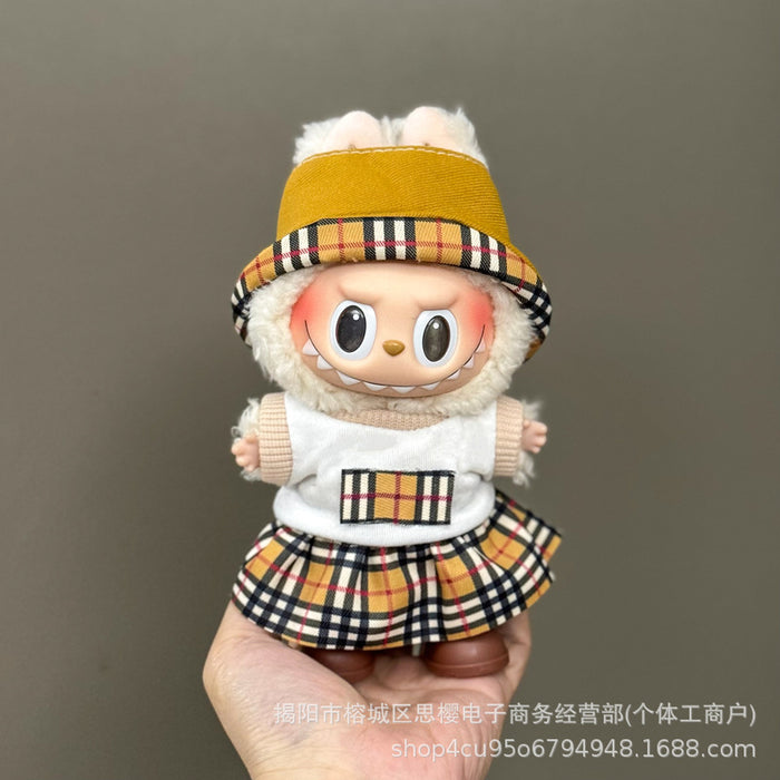 Wholesale 17cm Cartoon Doll Clothes Set