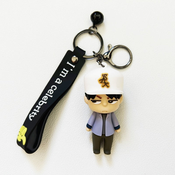 Wholesale PVC Cartoon Doll Keychain JDC-KC-WuYi120