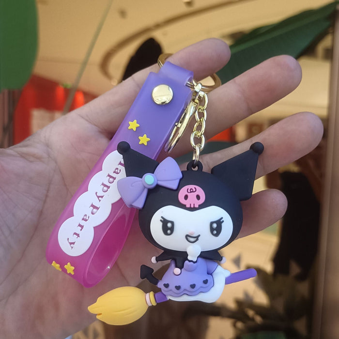 Wholesale PVC Cartoon Doll Keychain JDC-KC-KuangK011