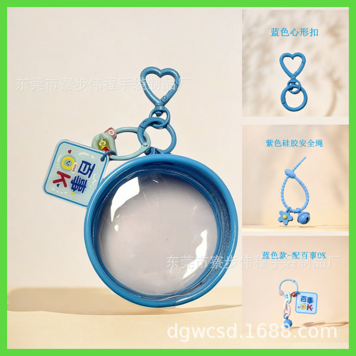 Wholesale The display bag PVC transparent bag badge storage bag