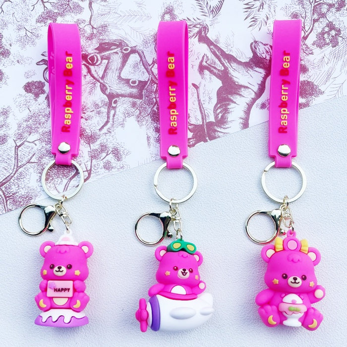 Wholesale PVC Cartoon Doll Keychain JDC-KC-WuYi141