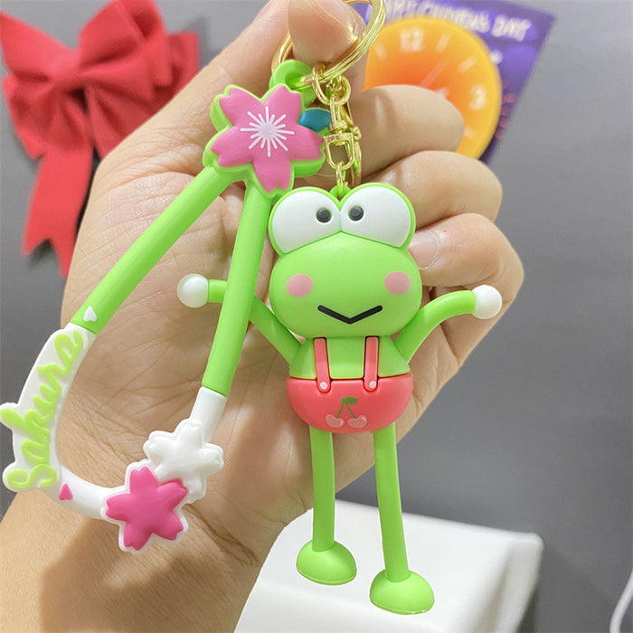 Wholesale PVC Cartoon Doll Keychain JDC-KC-WuYi032