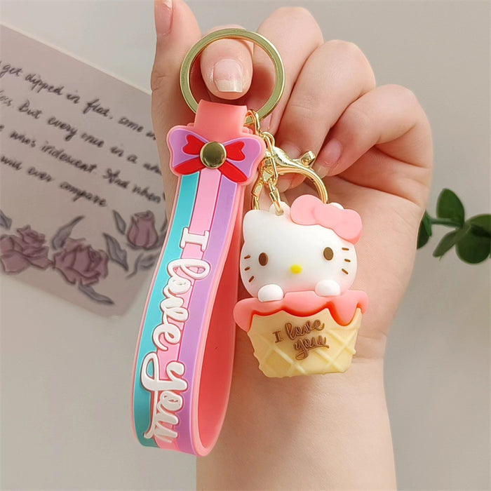 Wholesale Cartoon Silicone Doll Keychain JDC-KC-HaoXi012