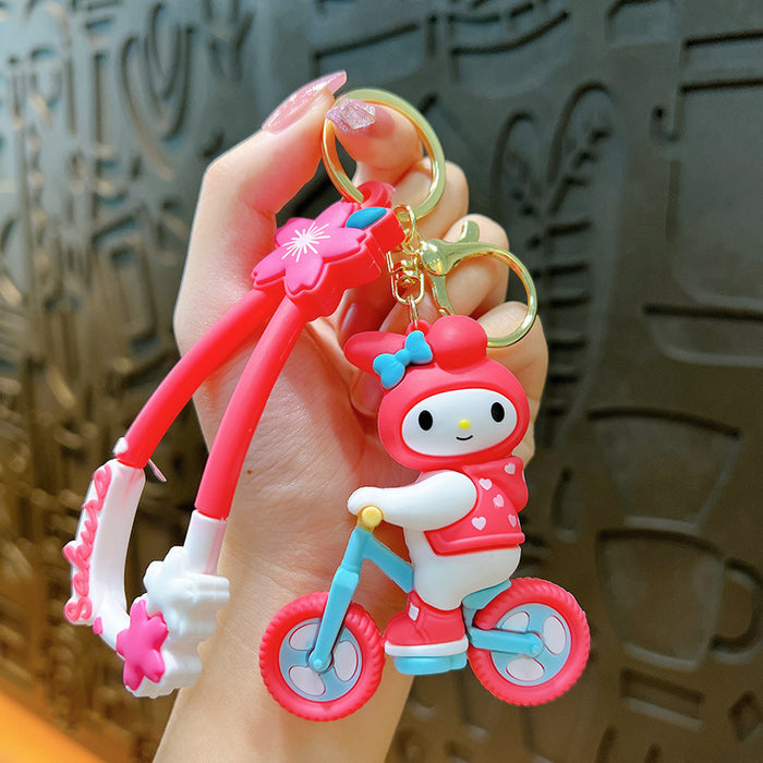 Wholesale Silicone Cartoon Doll Keychain（S） JDC-KC-YanG034