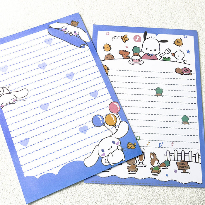 Wholesale Colorful new horizontal line notebook student cute cartoon notepad letter paper