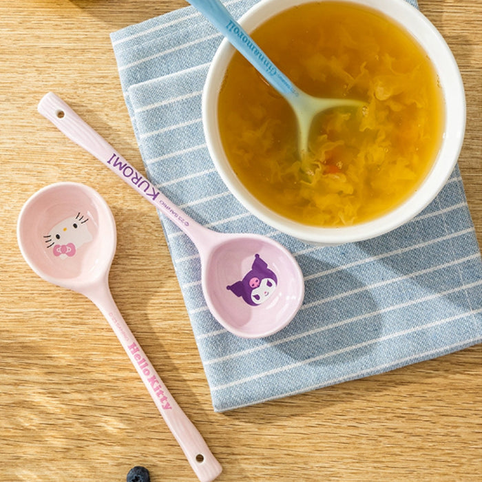 Wholesale Cartoon Cute Ceramic Spoon JDC-SN-XiaoM002