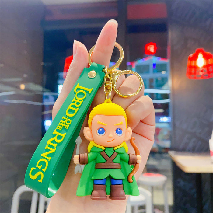Wholesale Cartoon Elf Prince Keychain