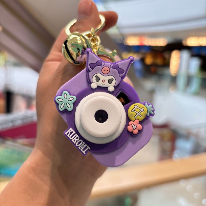 Wholesale Cartoon Plastic Projection Camera Keychain JDC-KC-PengYu008
