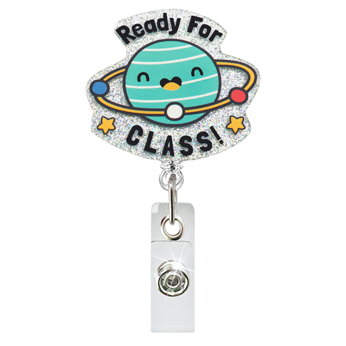 Wholesale Acrylic Planet Rainbow Rocket Pencil Teacher Student Scroll Keychain JDC-KC-ZhuoJin002